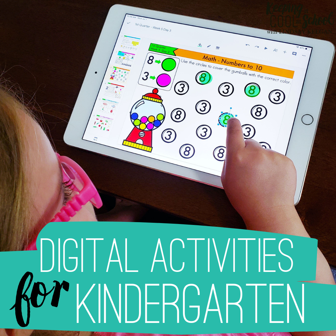 Digital Activities for Kindergarten